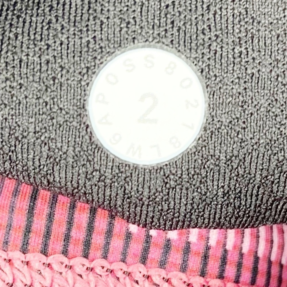 Lululemon On Pace Crop Sun Dazed Multi Pink 2 - Picture 6 of 7
